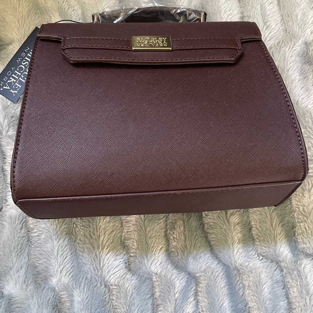 Badgley Mischka Rich Brown  Bag crossbody bag shoulder bag - Picture 2 of 15